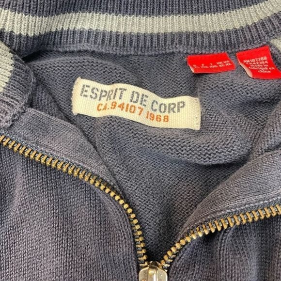ESPRIT DE CoRP Cardigan Cardigan Mens Size Small - Picture 3 of 8